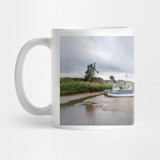 Brancaster Staithe Fishing Boats at Low Tide Mug